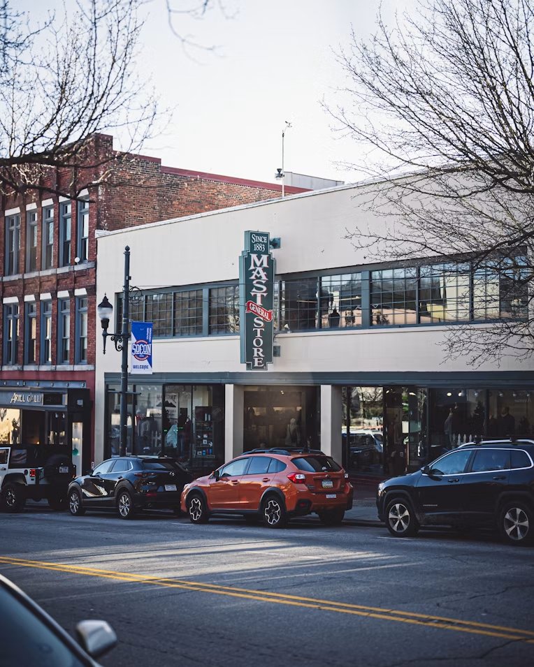 Mast General Store in downtown Asheville NC